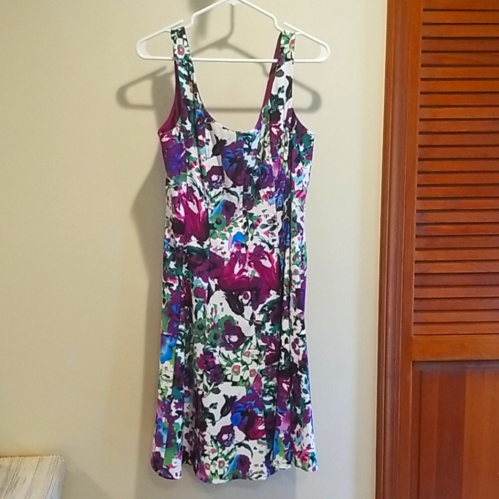 Floral print dress